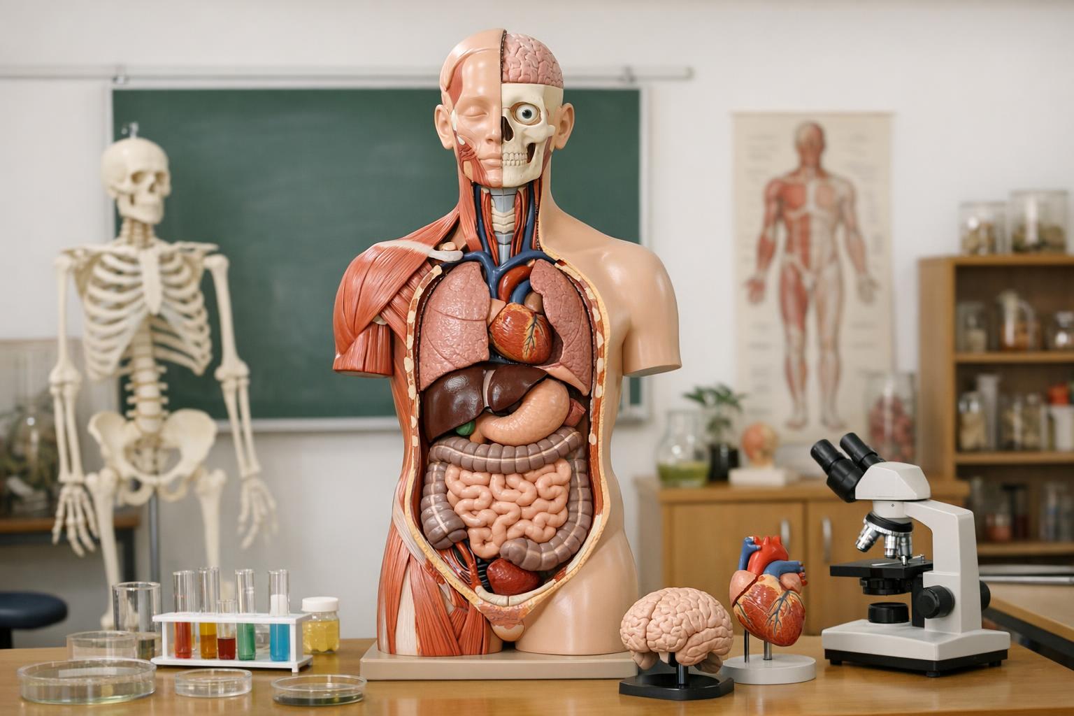 Model anatomiczny człowieka do pracowni biologicznej: praktyczny przewodnik dla nauczycieli i laboratoriów